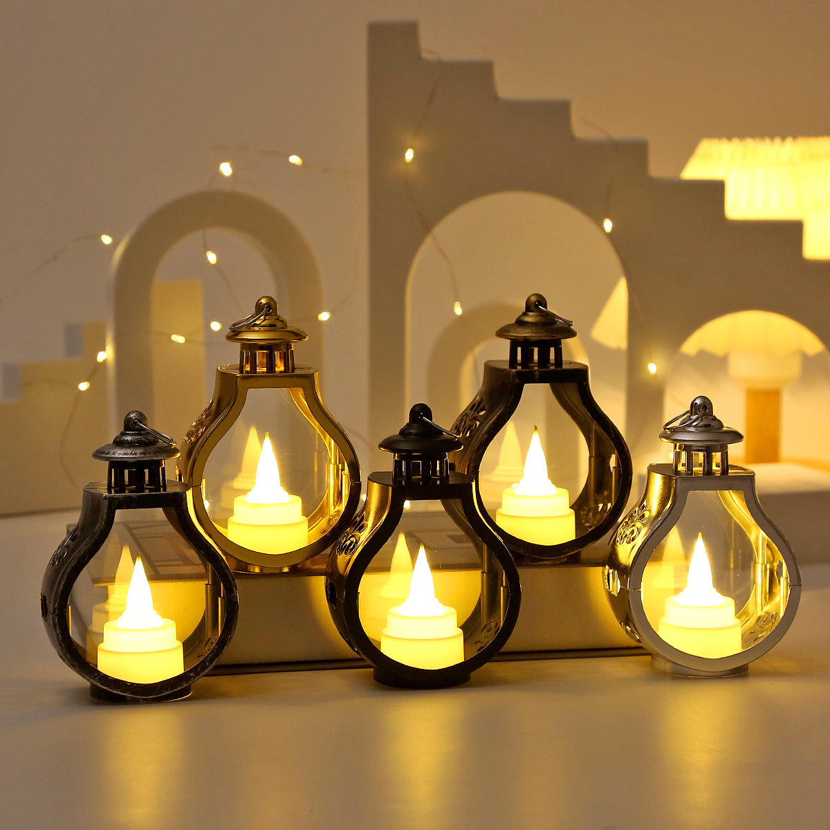 Vintage LED Decoration Lantern Light For Home Decoration