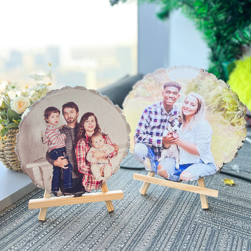 50%OFF ⭐️Custom Photo on Wood Valentine's Day Anniversary Gift