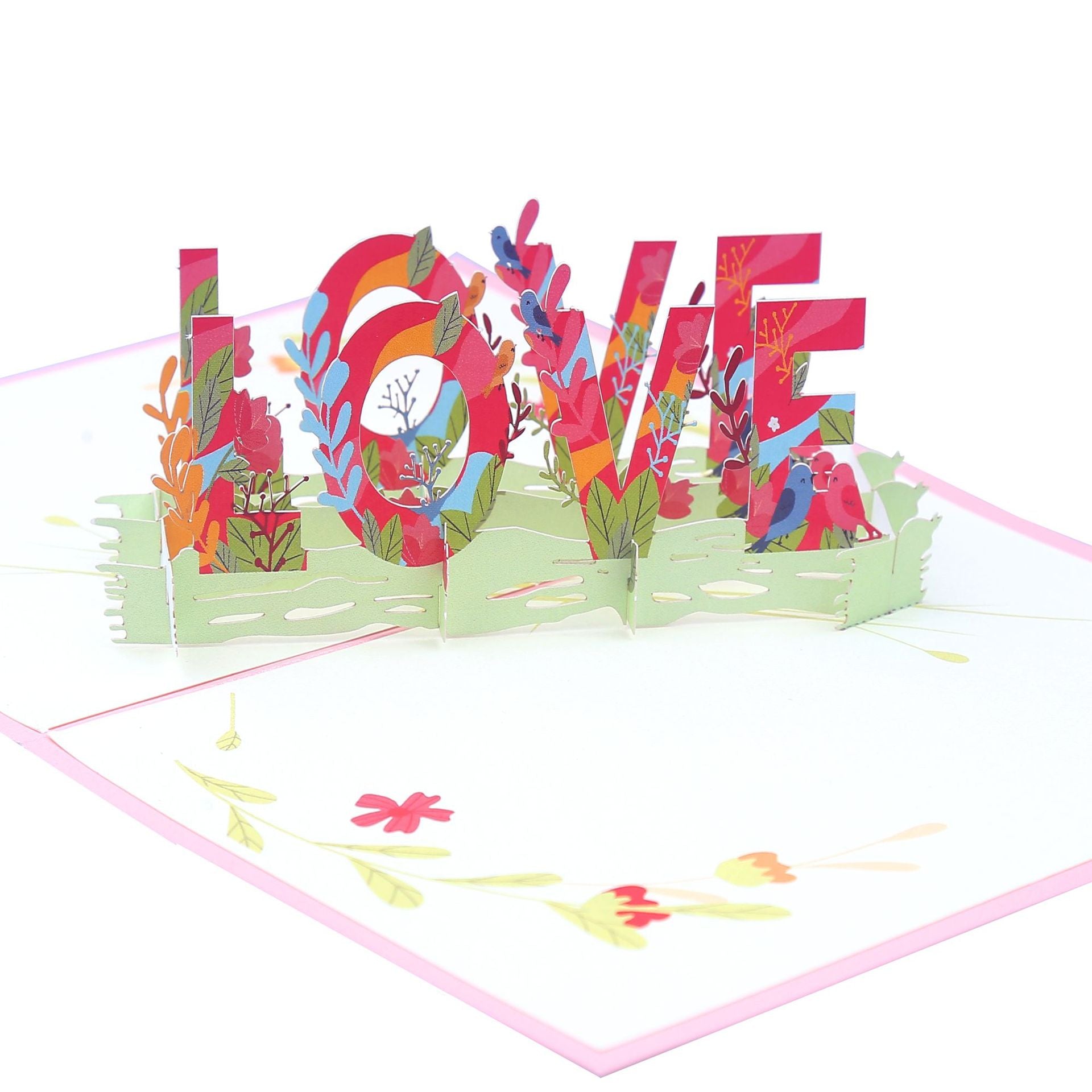 Valentine's Day LOVE 3D Card