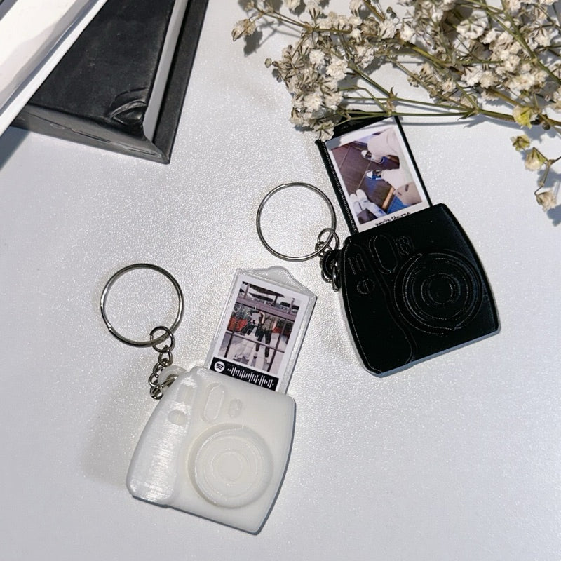 Custom Photo Mini Camera Keychain | anniversary | gift for him her