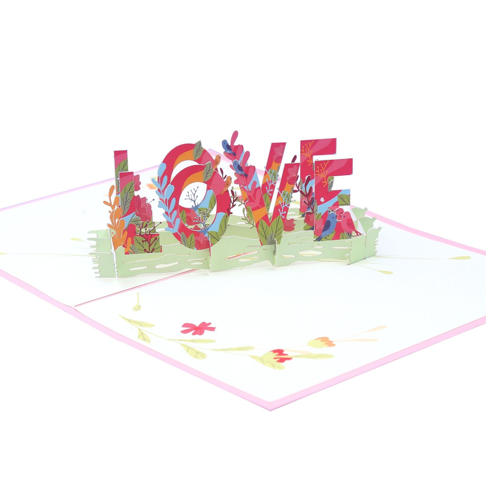 Valentine's Day LOVE 3D Card