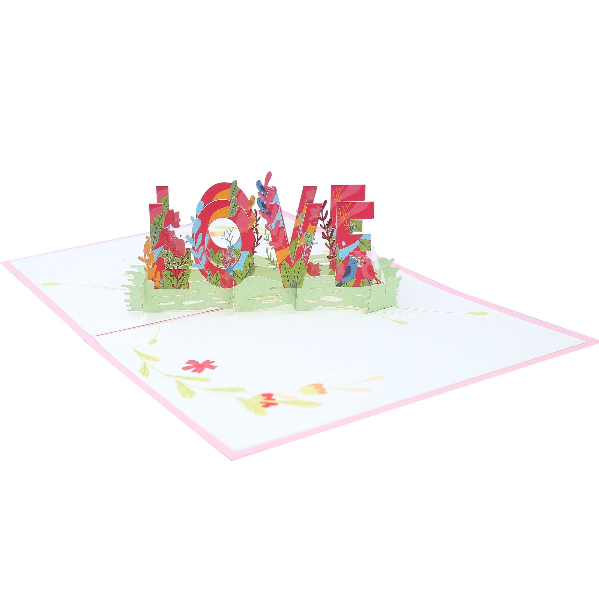 Valentine's Day LOVE 3D Card