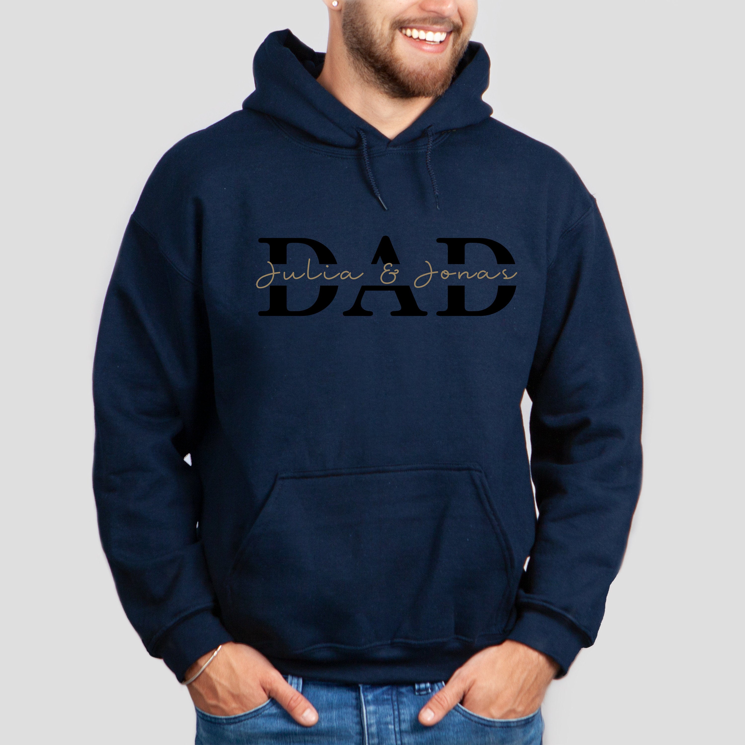 Dad Hoodie Personalized, Father T-Shirt Gift, Cool Dad Sweatshirt
