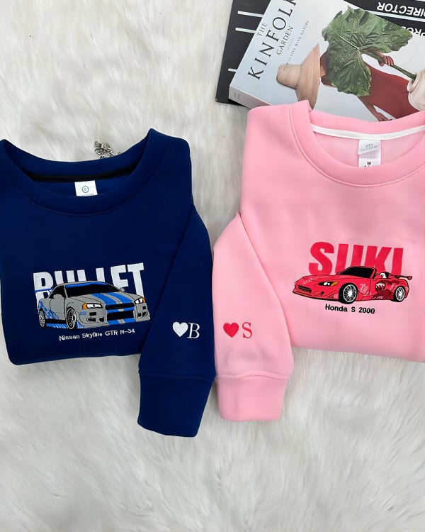 Bullet Suki Embroidered Car Sweatshirt