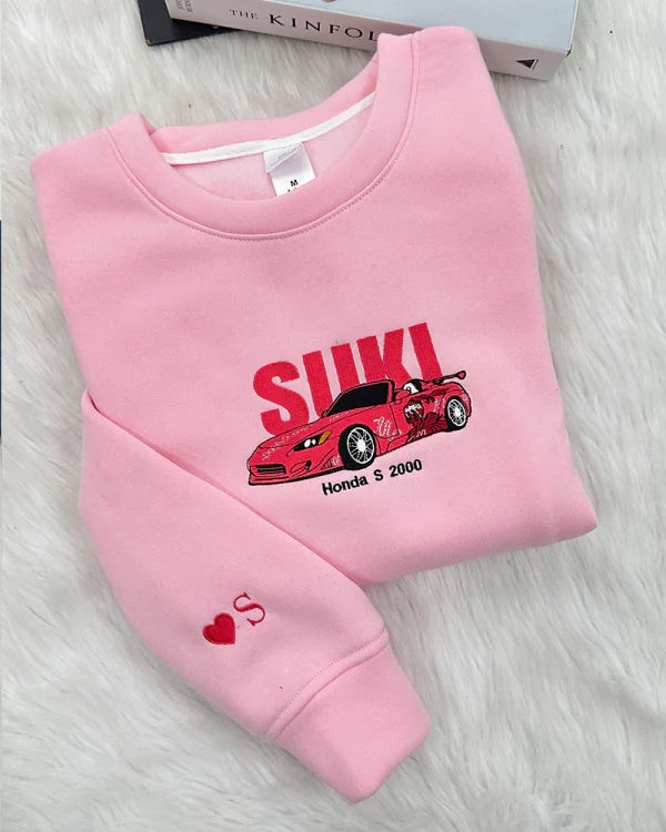 Bullet Suki Embroidered Car Sweatshirt