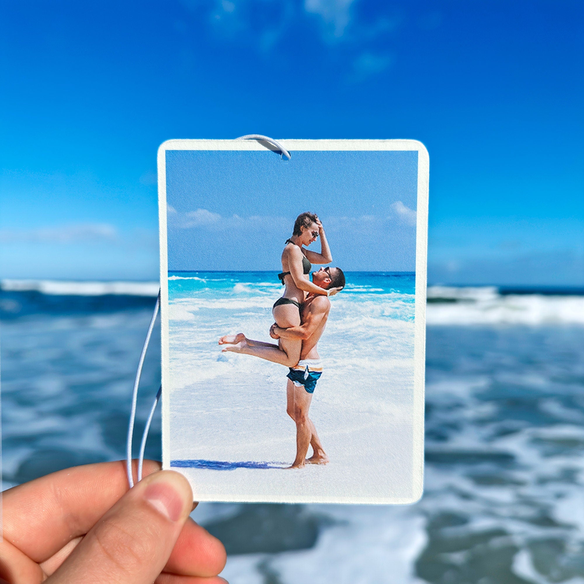 Personalized Photo Car Air Freshener Photo Printed Air Freshener