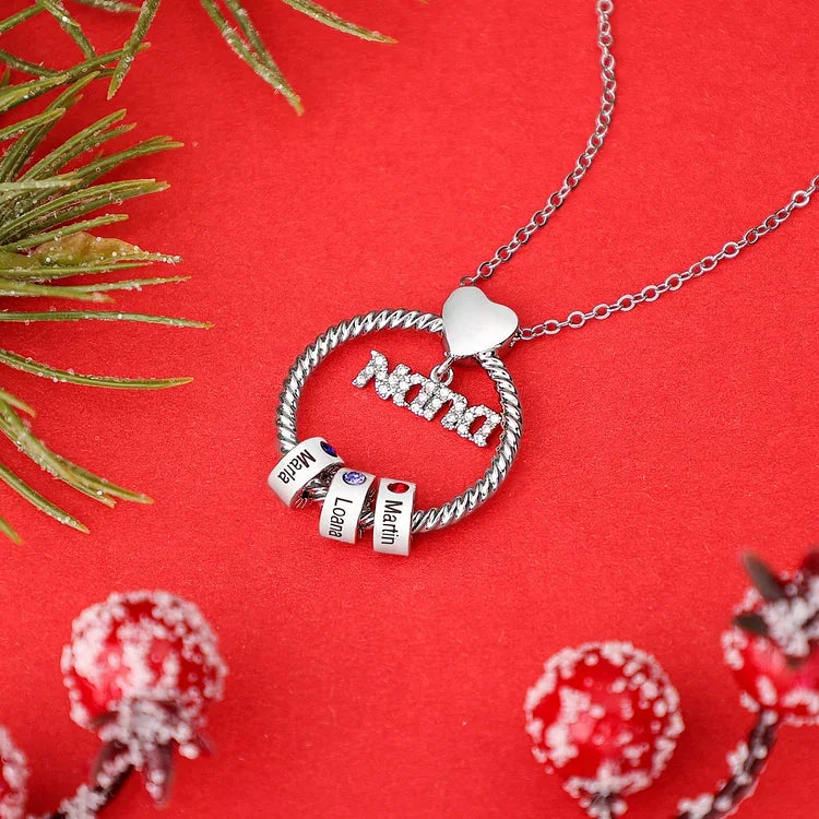 Heartfelt Necklace - Perfect Gift for Mom (Customized free)