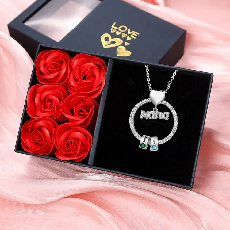 Heartfelt Necklace - Perfect Gift for Mom (Customized free)