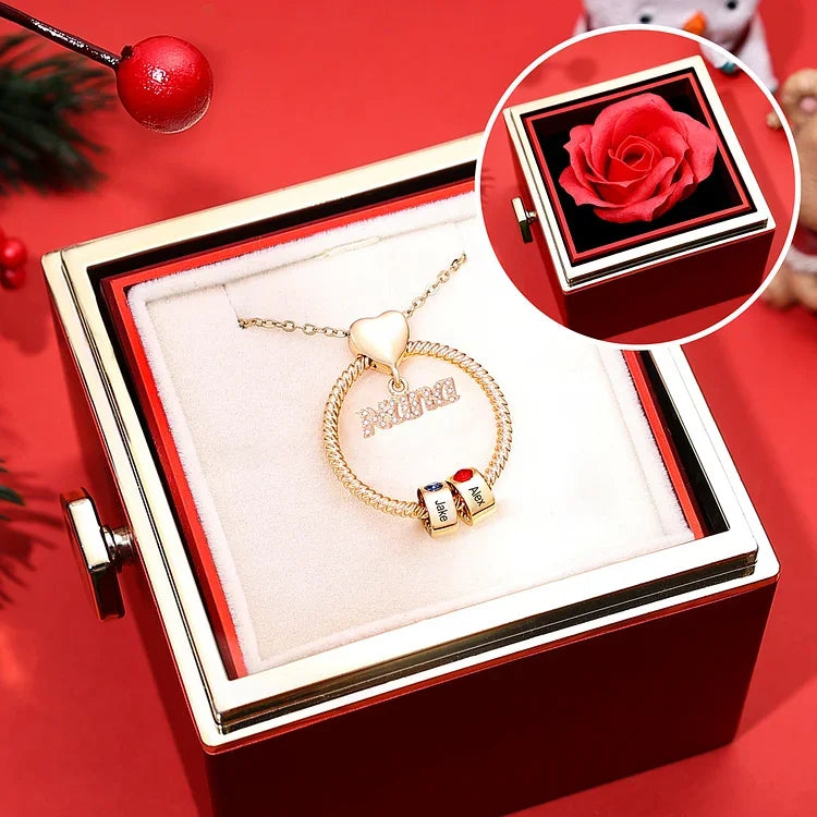 Heartfelt Necklace - Perfect Gift for Mom (Customized free)