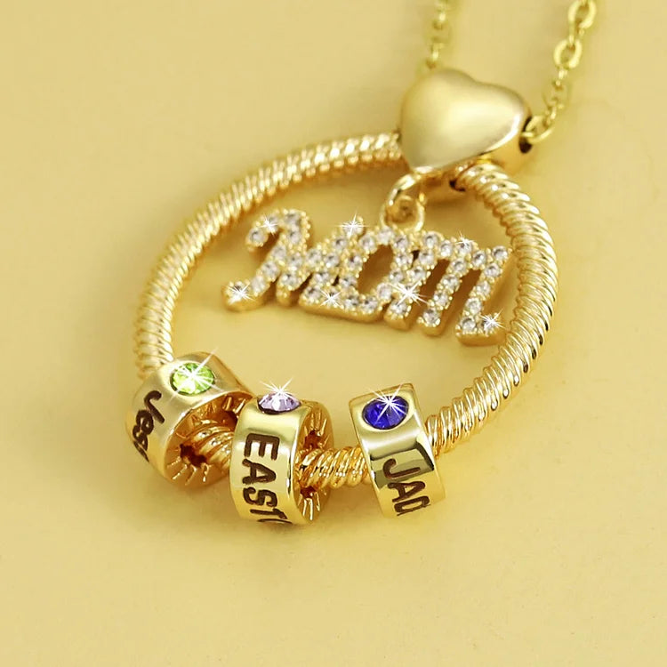 Heartfelt Necklace - Perfect Gift for Mom (Customized free)