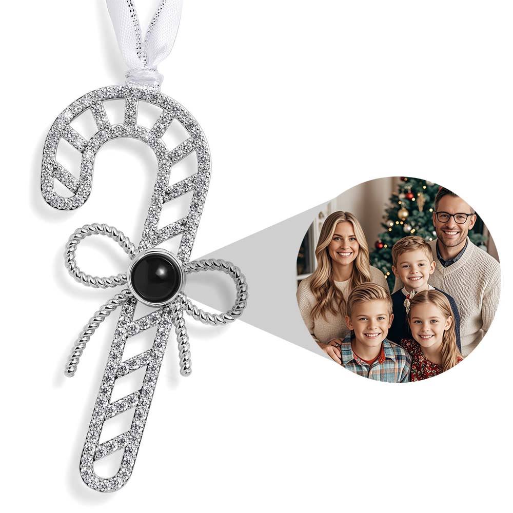 Personalized Pink Snowflake Photo Ornament Christmas Gifts