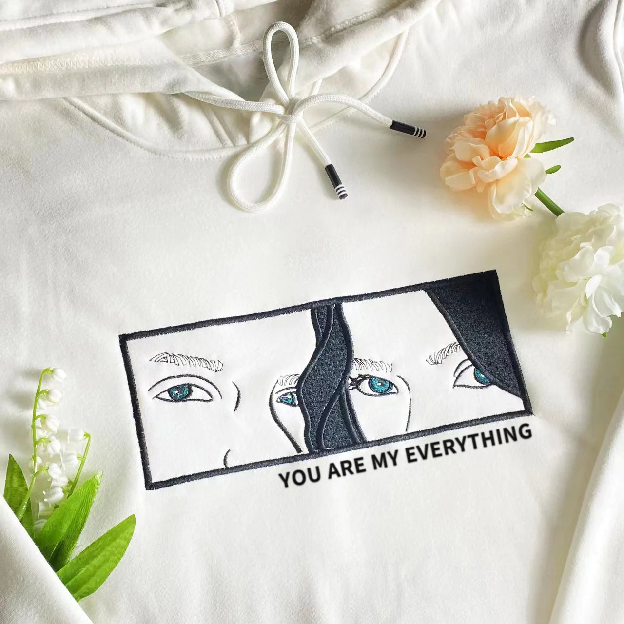 Klamay™ Art Eyes Embroidered Sweatshirt-For Valentine's Day Gift