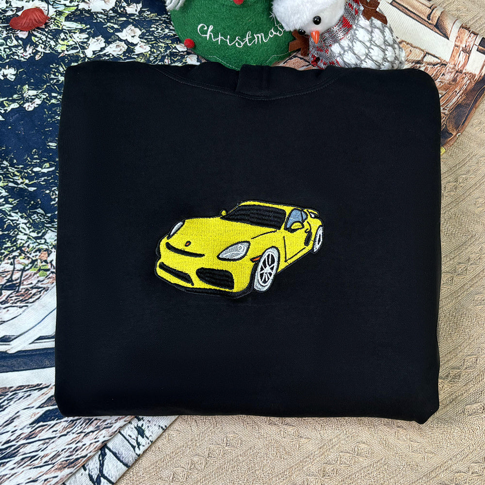 Klamay™ Plus Velvet Style-Customized Car Craft Sweatshirt/Hoodies, Car Enthusiast Gifts