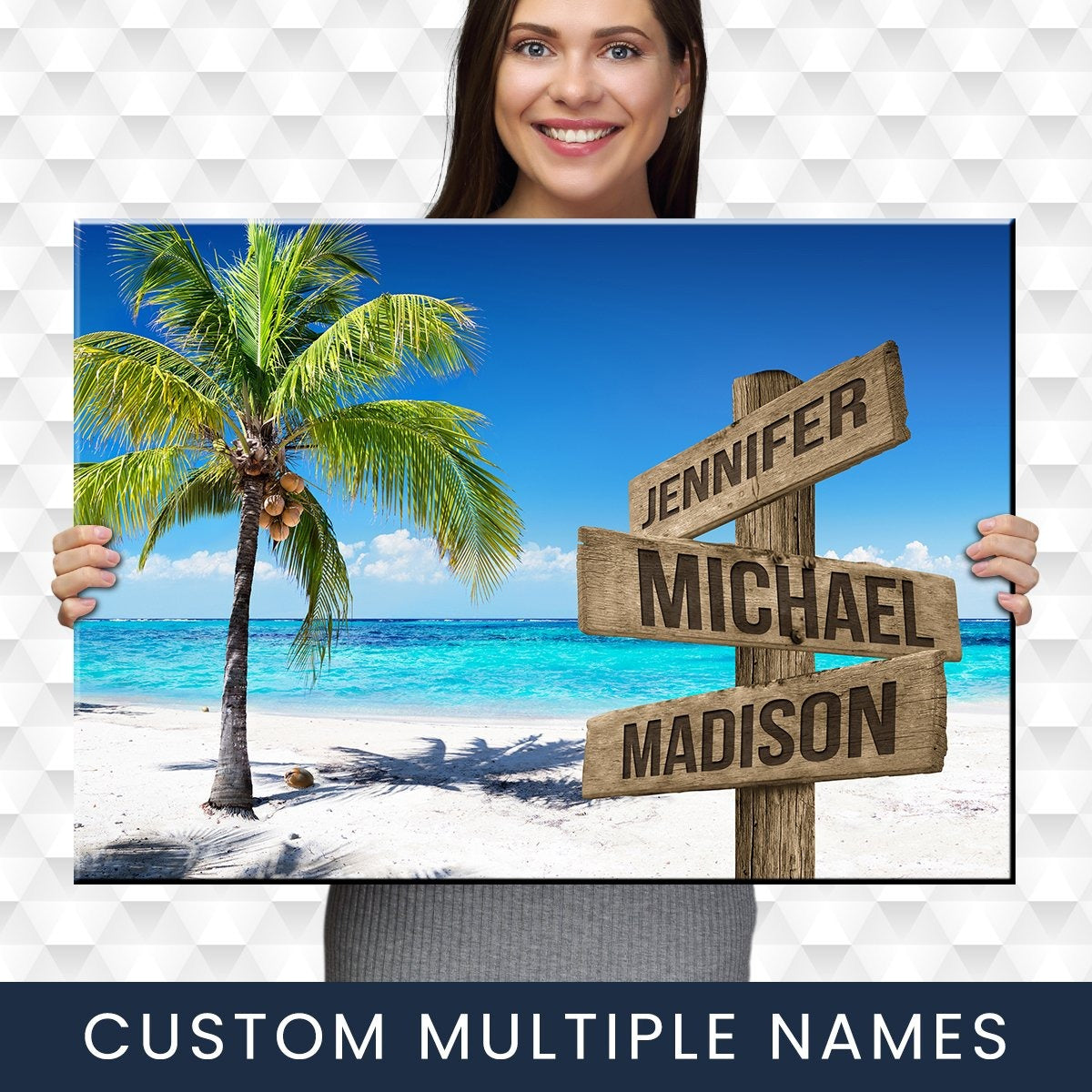 Premium Canvas Ocean Breeze Multi-Names