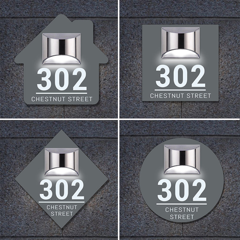 ⚡FLASH SALE⚡Personalized Solar 3D House Number Sign(Buy 2 Get Free Shipping)