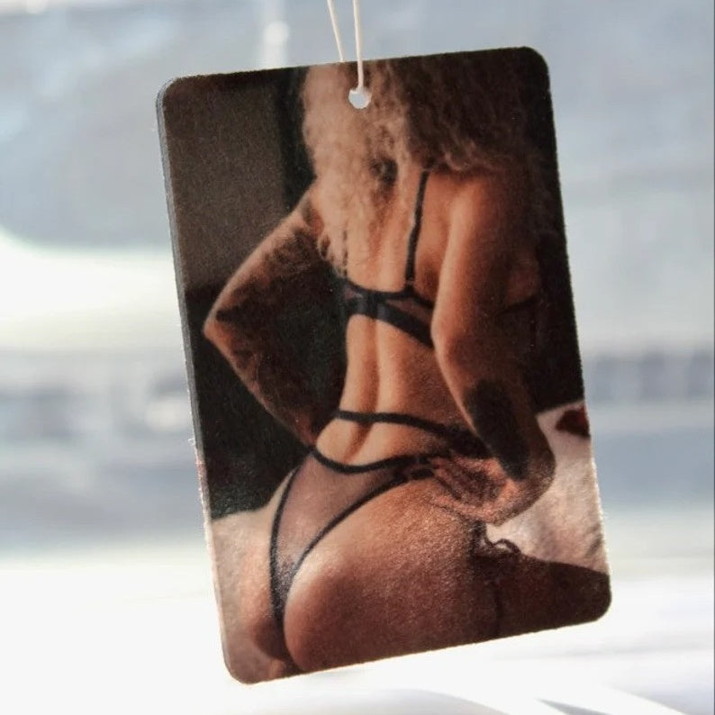 🌶️Custom Spicy Photo Car Air Freshener – Perfect Gift for Your Man