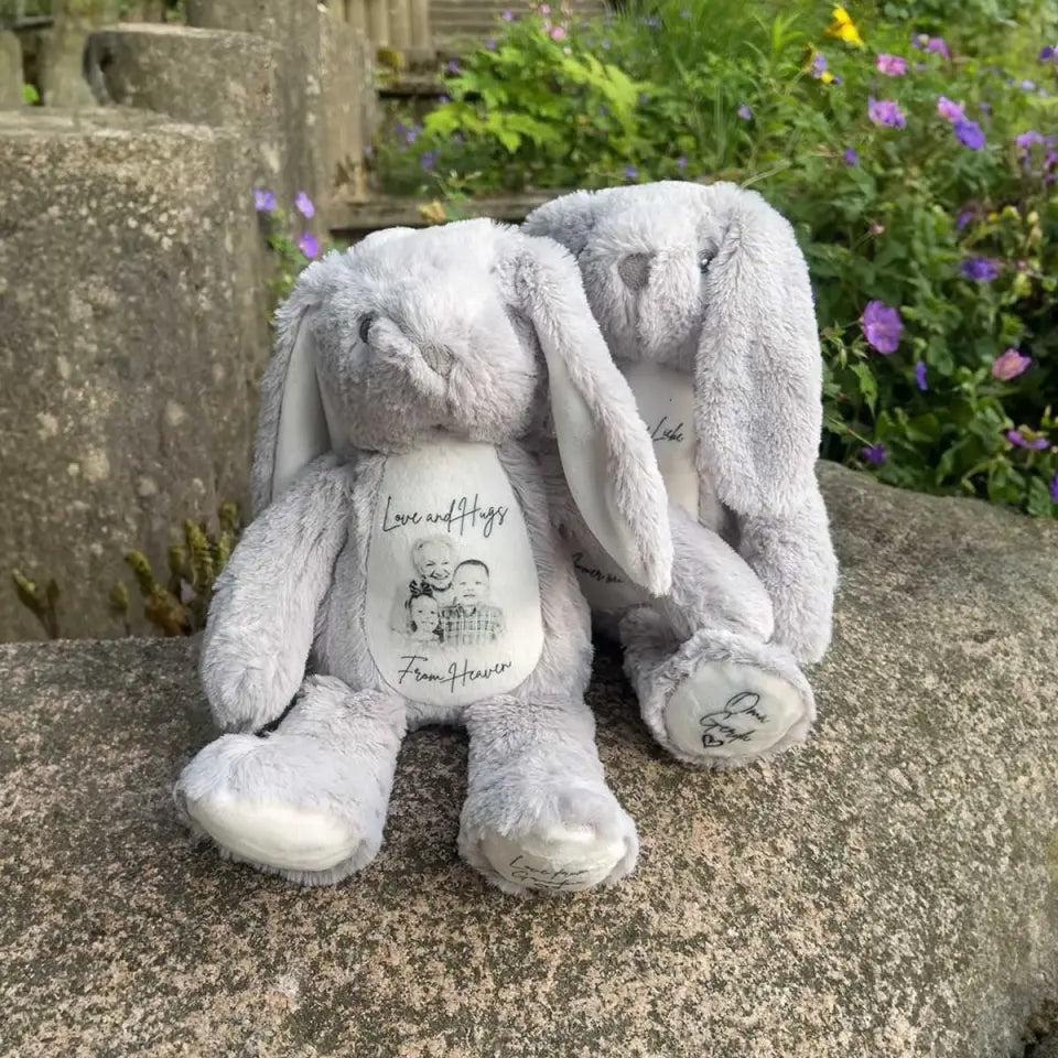 Personalised Cuddle Bear | A Heavenly Hug - Commemorate a Loved One