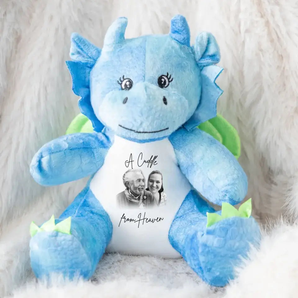 Personalised Cuddle Bear | A Heavenly Hug - Commemorate a Loved One