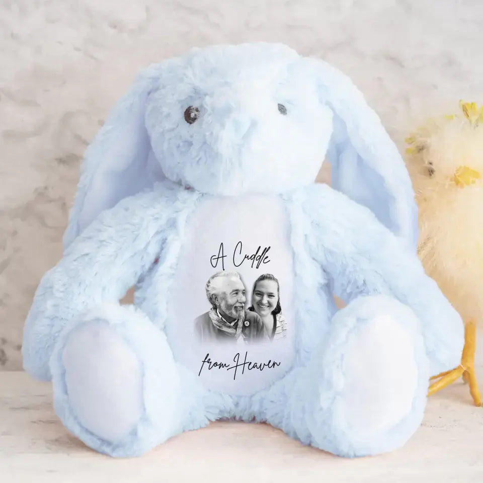 Personalised Cuddle Bear | A Heavenly Hug - Commemorate a Loved One