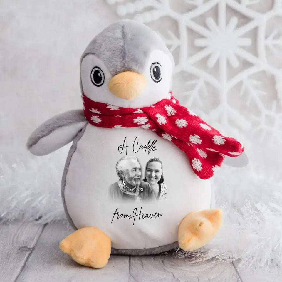 Personalised Cuddle Bear | A Heavenly Hug - Commemorate a Loved One