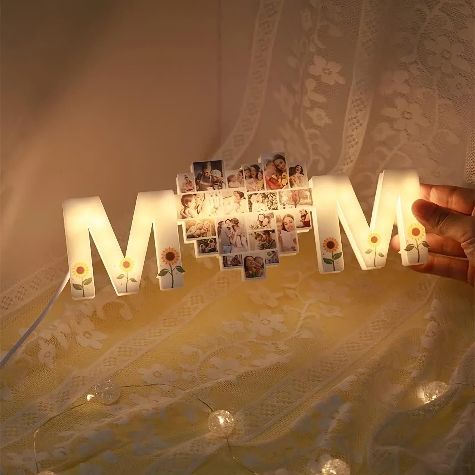 Personalized Photo Lamp Night Light Acrylic Lamp Mothers Day Birthdays Gifts