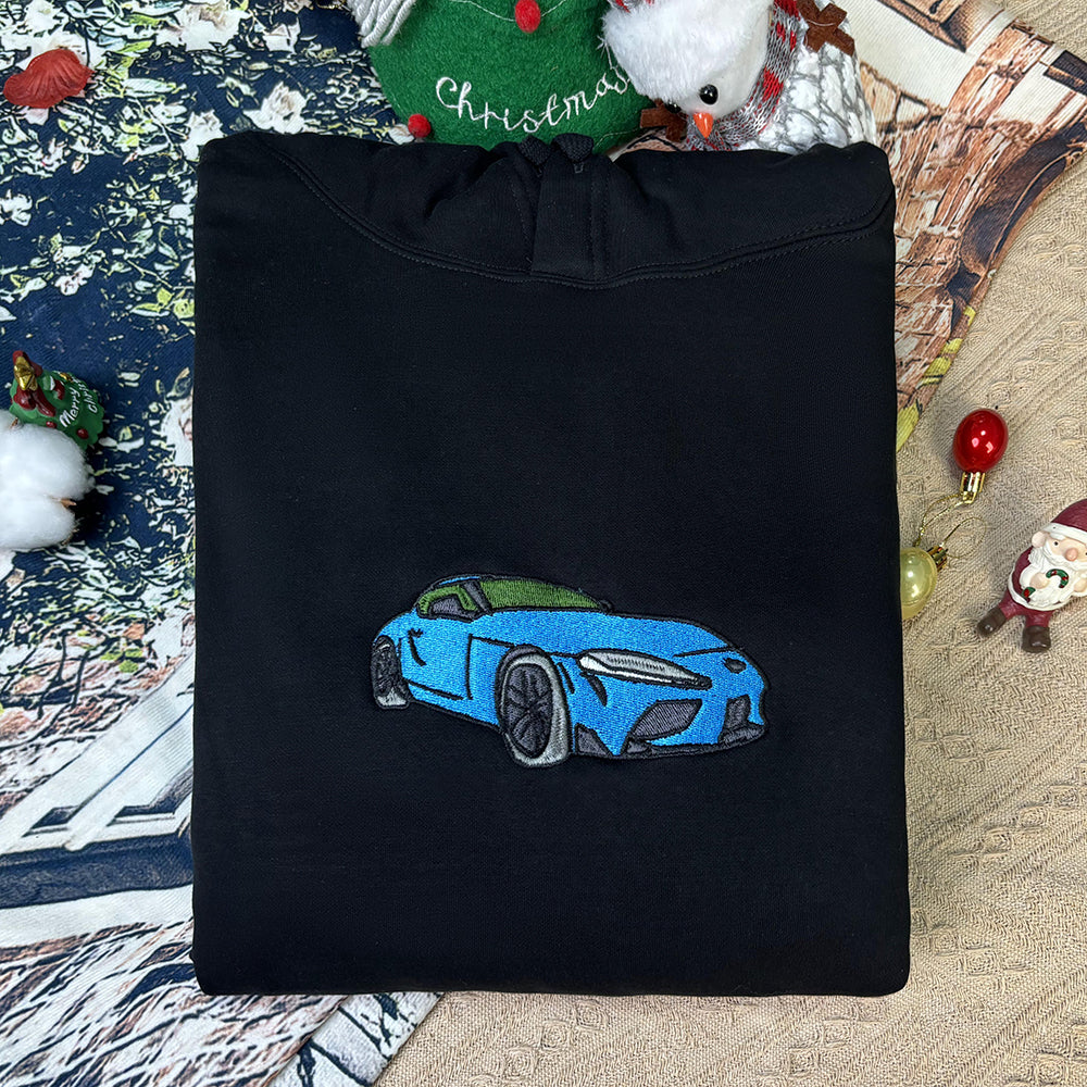 Klamay™ Plus Velvet Style-Customized Car Craft Sweatshirt/Hoodies, Car Enthusiast Gifts