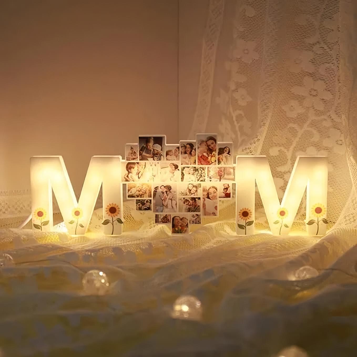 Personalized Photo Lamp Night Light Acrylic Lamp Mothers Day Birthdays Gifts