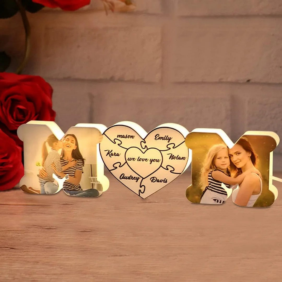 Personalized Photo Lamp Led Night Light Acrylic Lamp Mothers Day Gifts