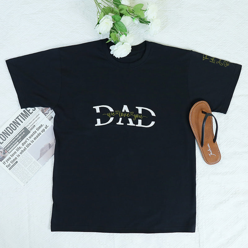 Dad Hoodie Personalized, Father T-Shirt Gift, Cool Dad Printing/Embroidery Sweatshirt