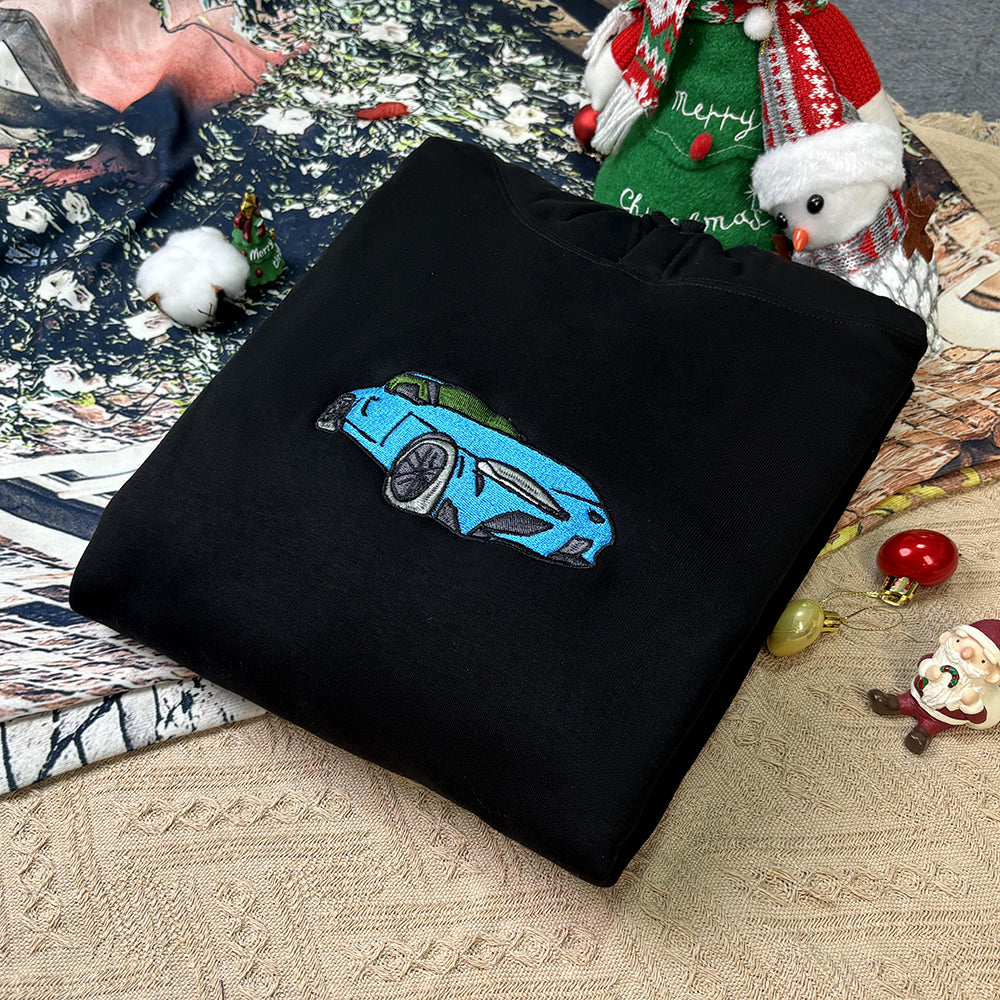 Klamay™ Plus Velvet Style-Customized Car Craft Sweatshirt/Hoodies, Car Enthusiast Gifts