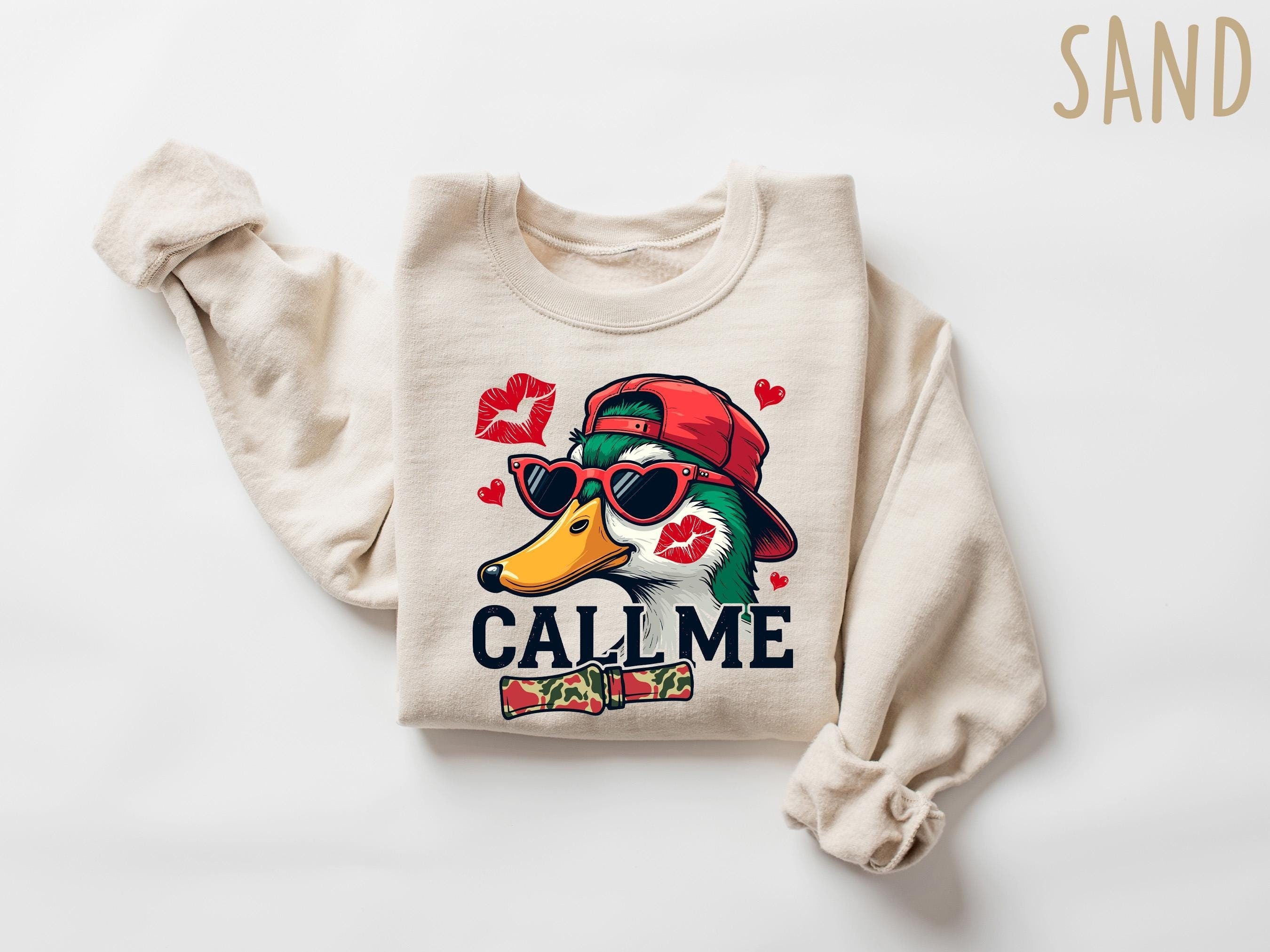 Custom Call Me Duck Valentine Shirt