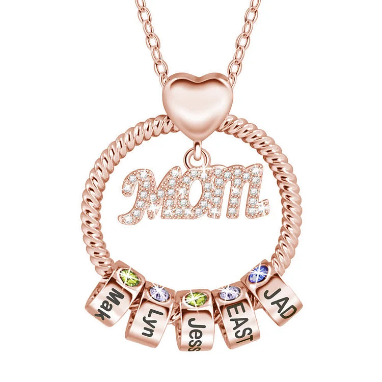 Heartfelt Necklace - Perfect Gift for Mom (Customized free)