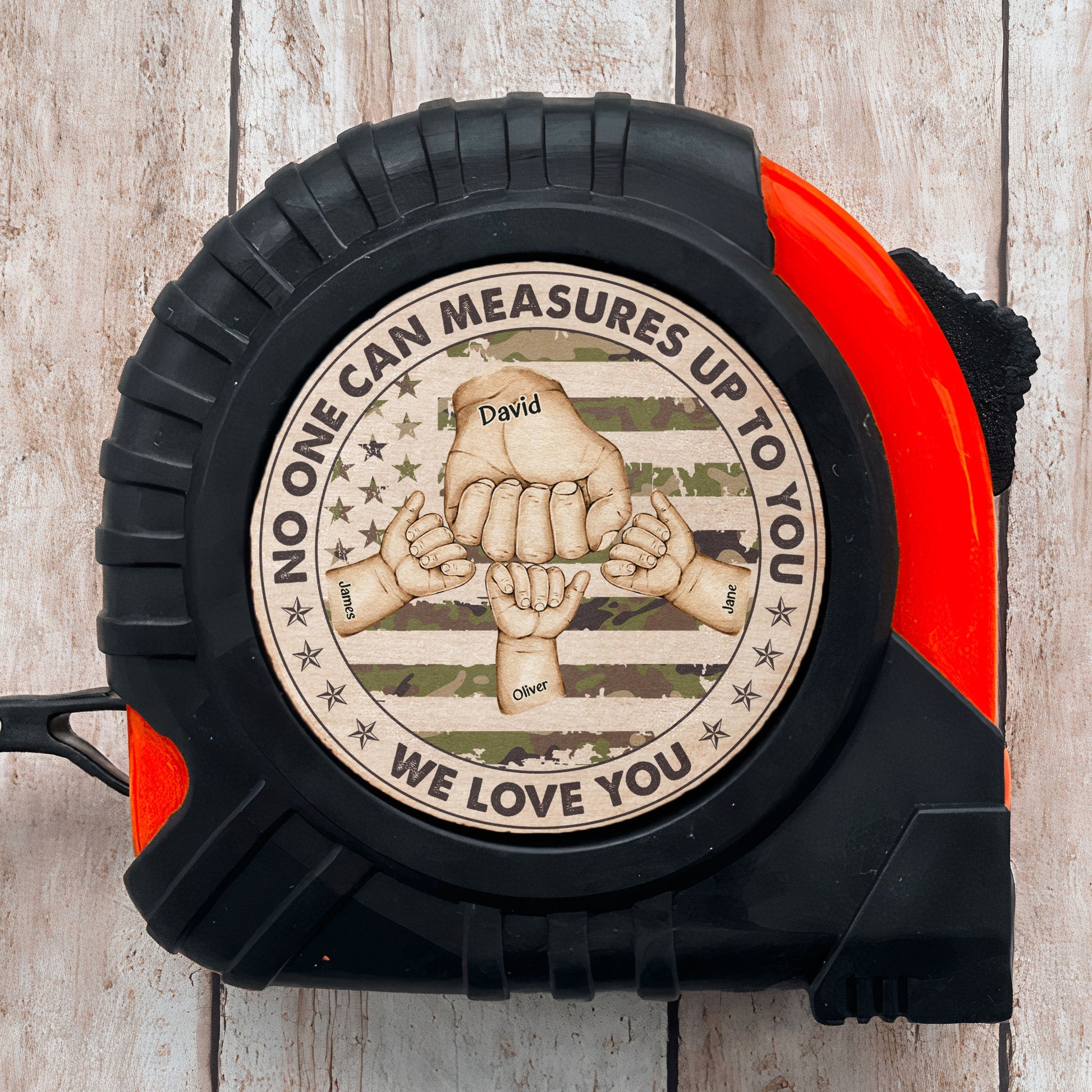 No One Can Measures Up To You - Personalized Tape Measure