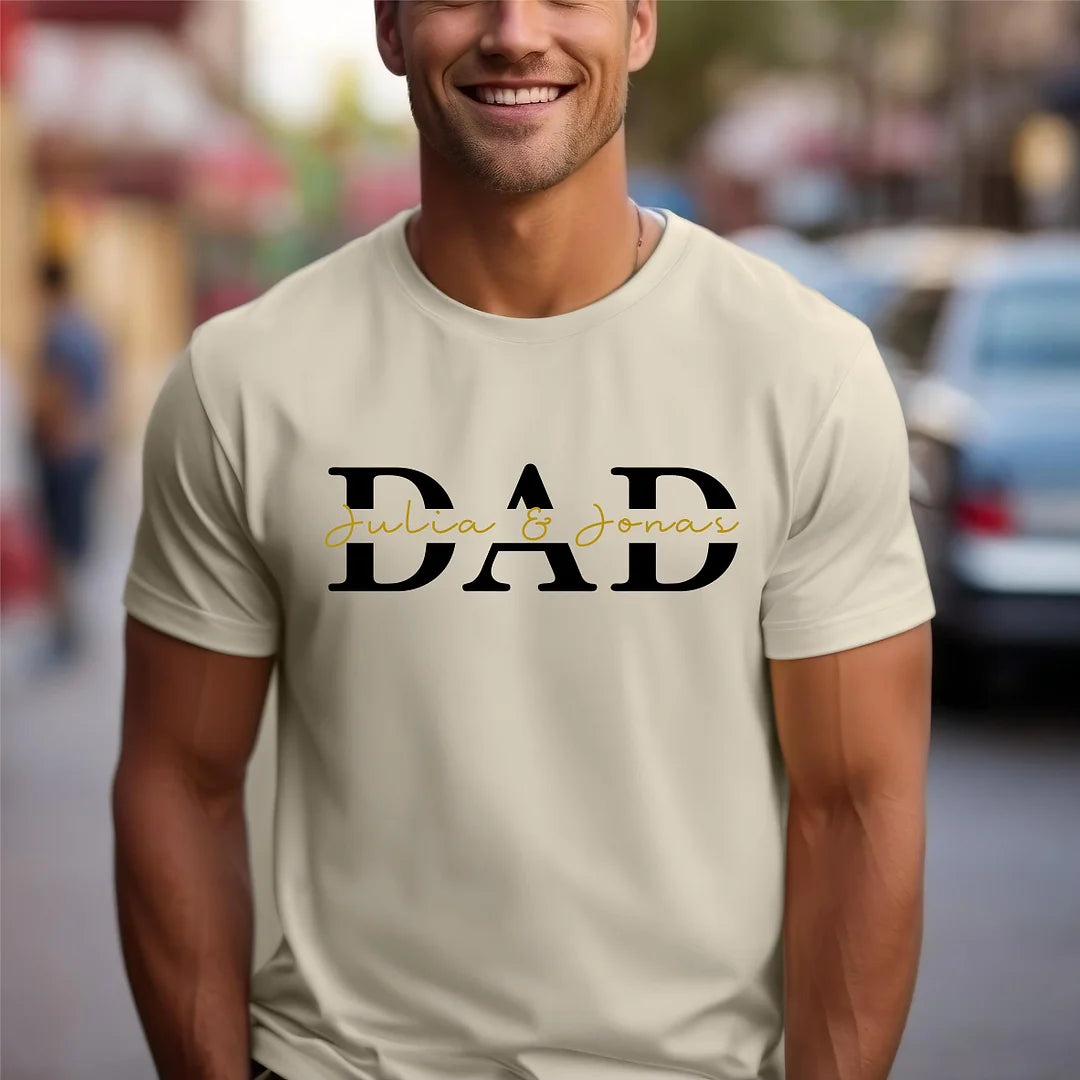 Dad Hoodie Personalized, Father T-Shirt Gift, Cool Dad Printing/Embroidery Sweatshirt