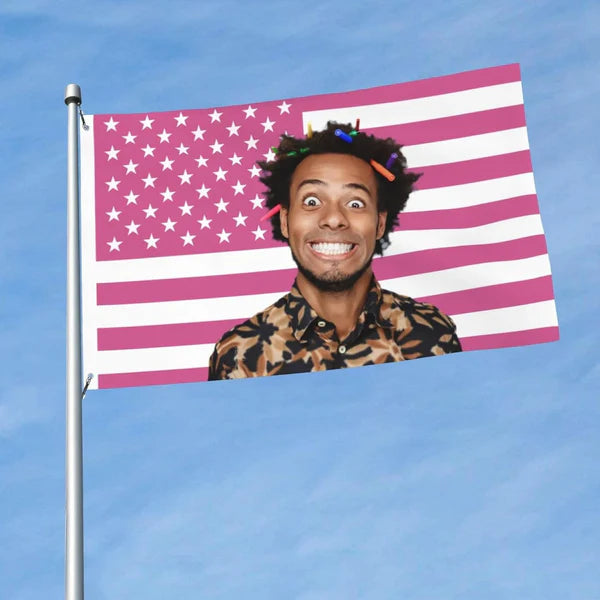 Custom Photo USA Flag