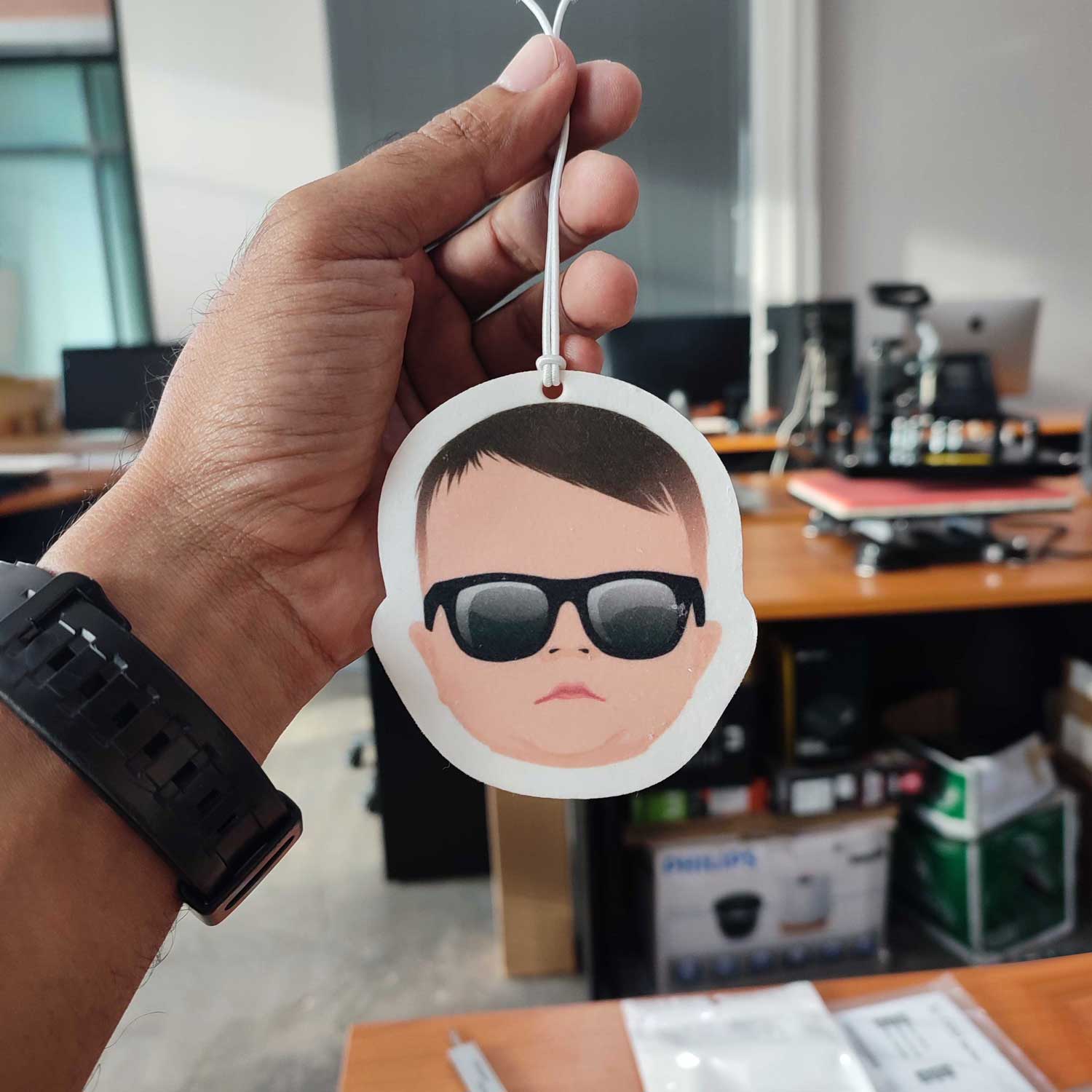 Turn Photos into Hand Drawn Air Fresheners