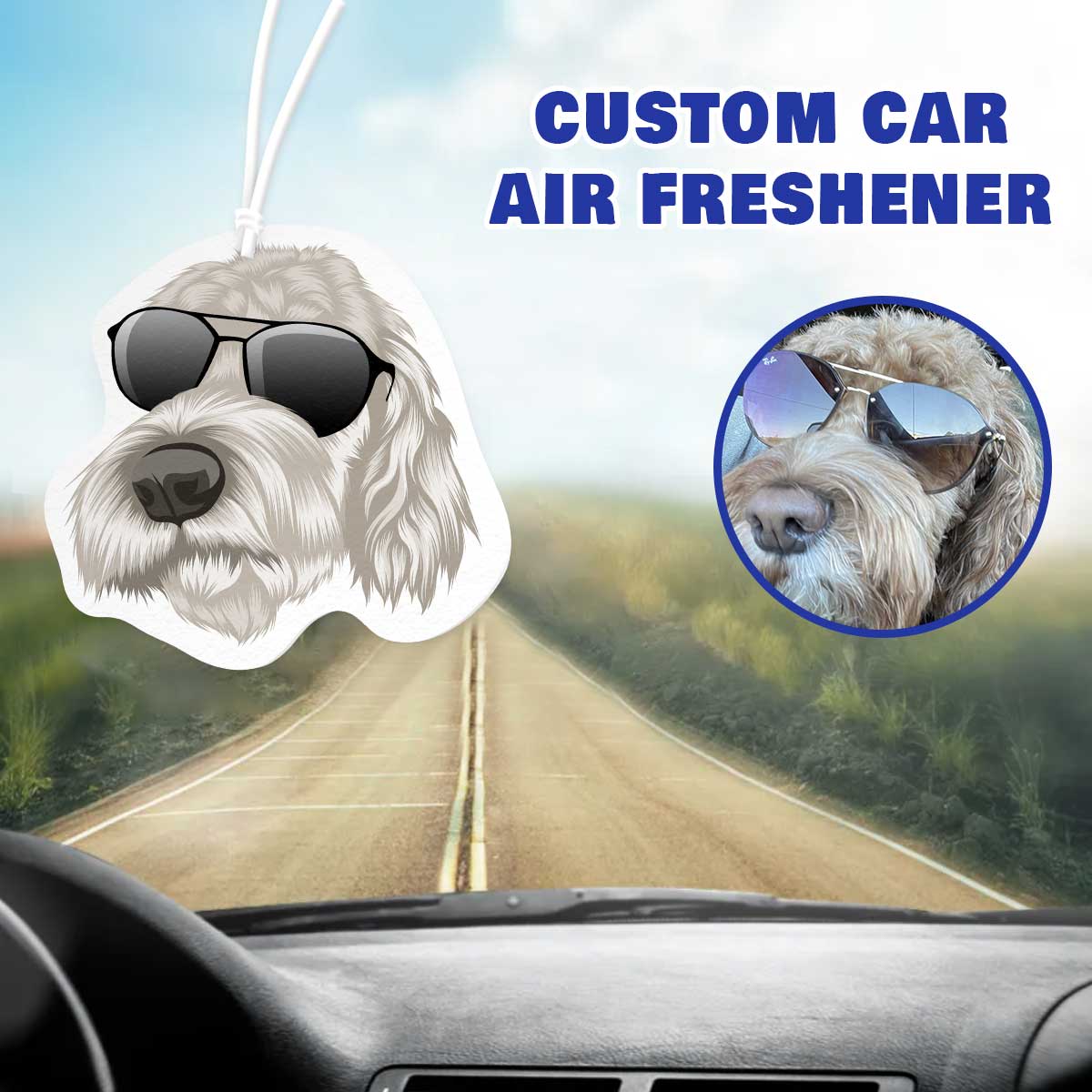 Turn Photos into Hand Drawn Air Fresheners