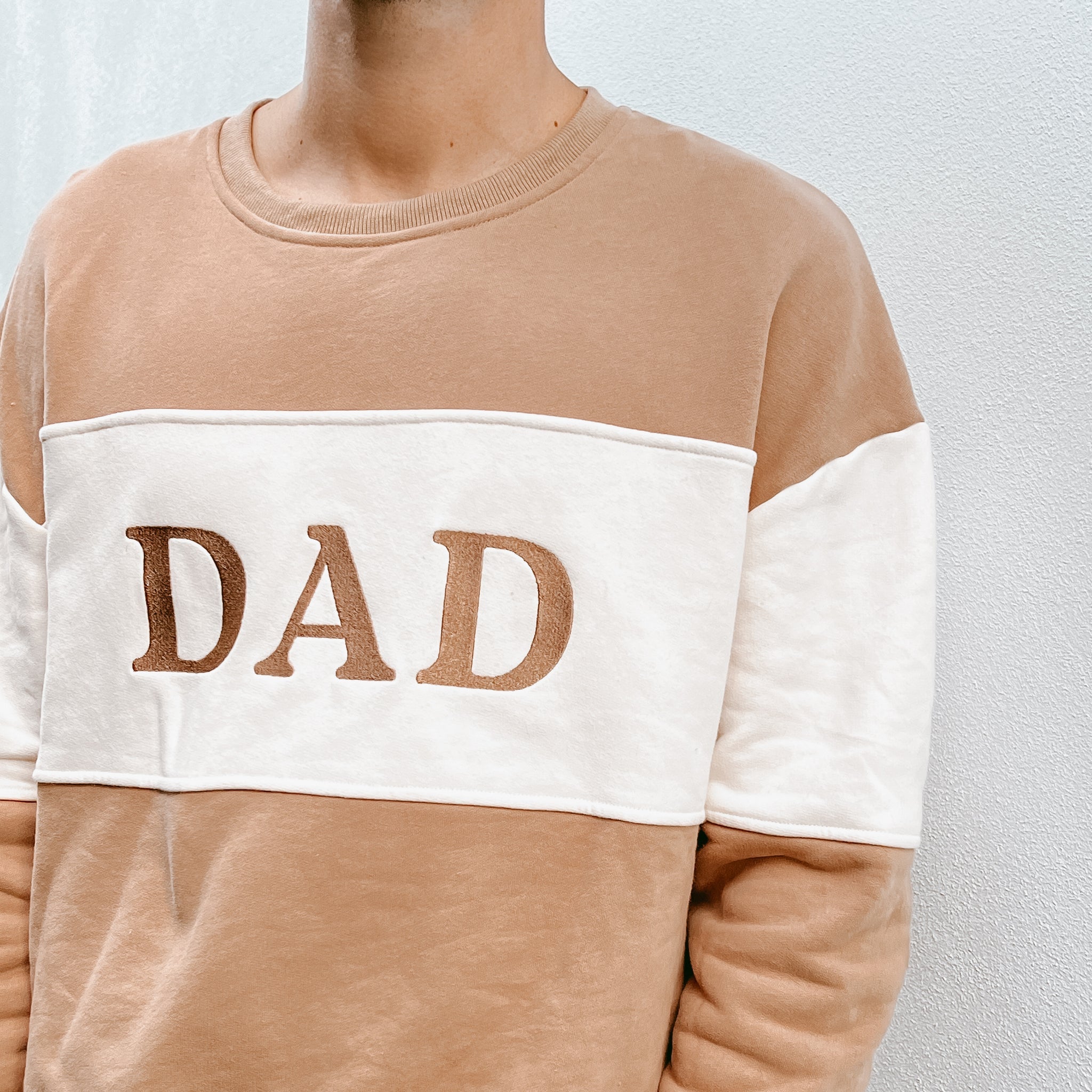 Embroidery Dad/Mama Family Sweatshirt