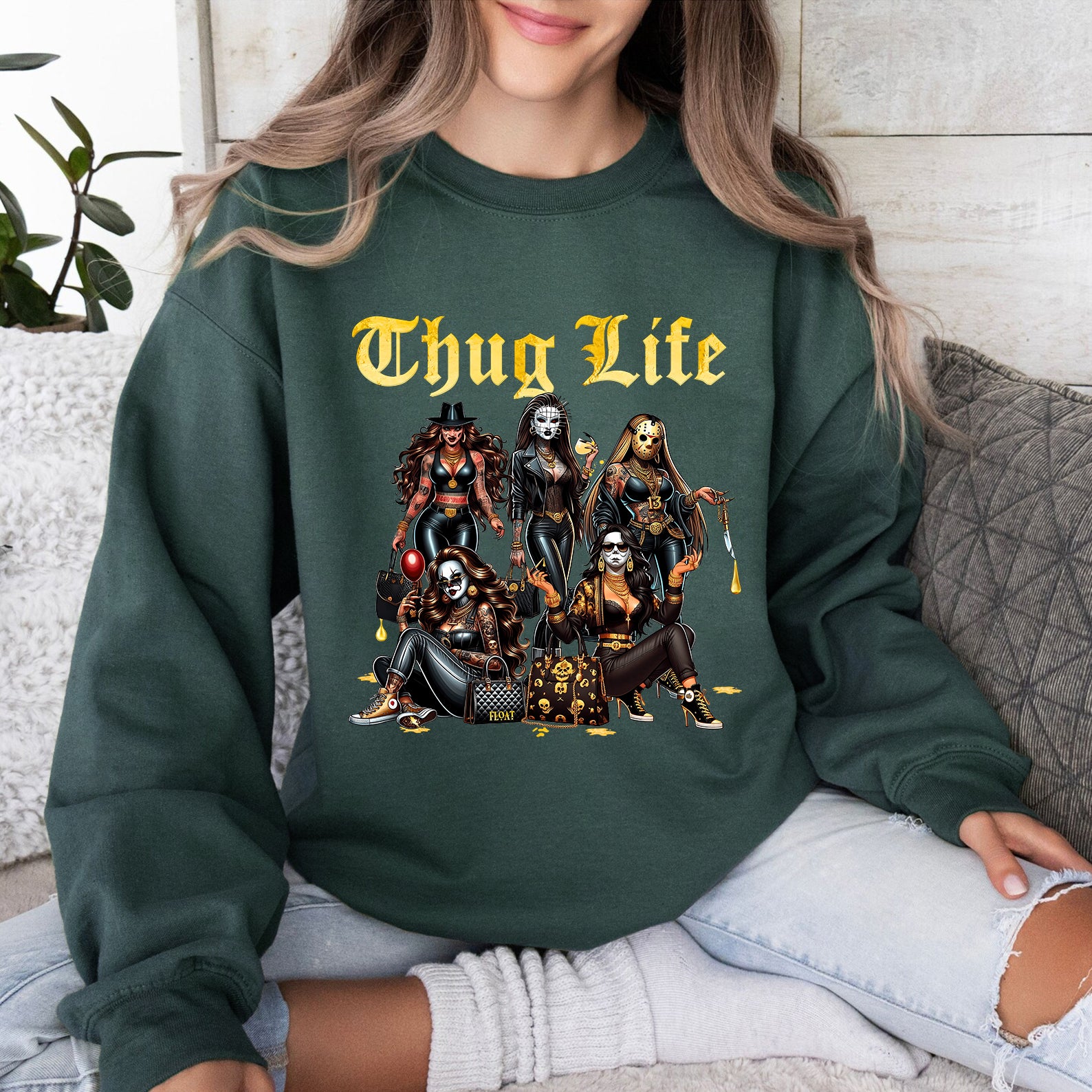 Halloween Vintage Chug Life Comfortable Shirt