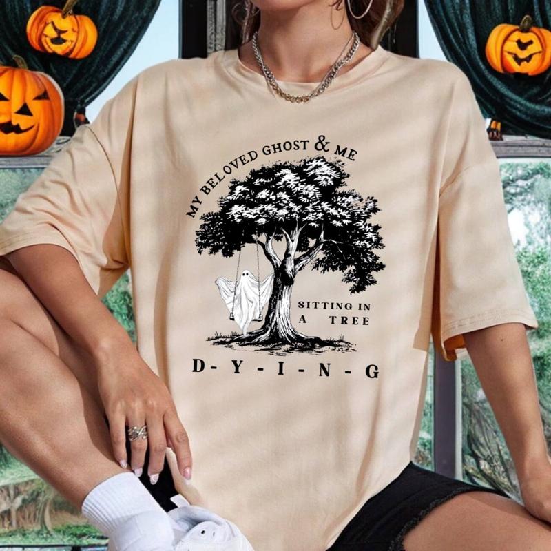 My Beloved Ghost & Me Halloween Sweatshirt