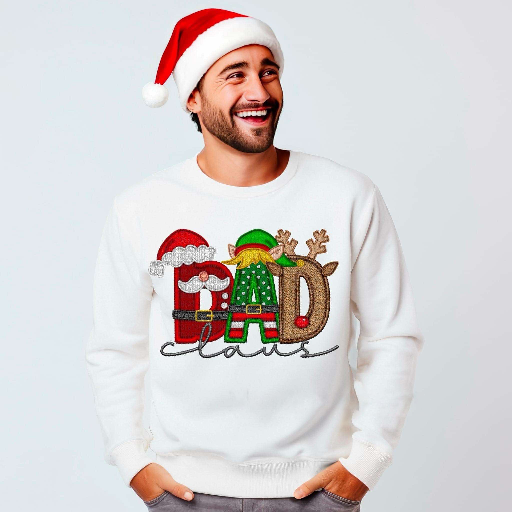 Personalized Christmas Style Family Claus Sweatshirt