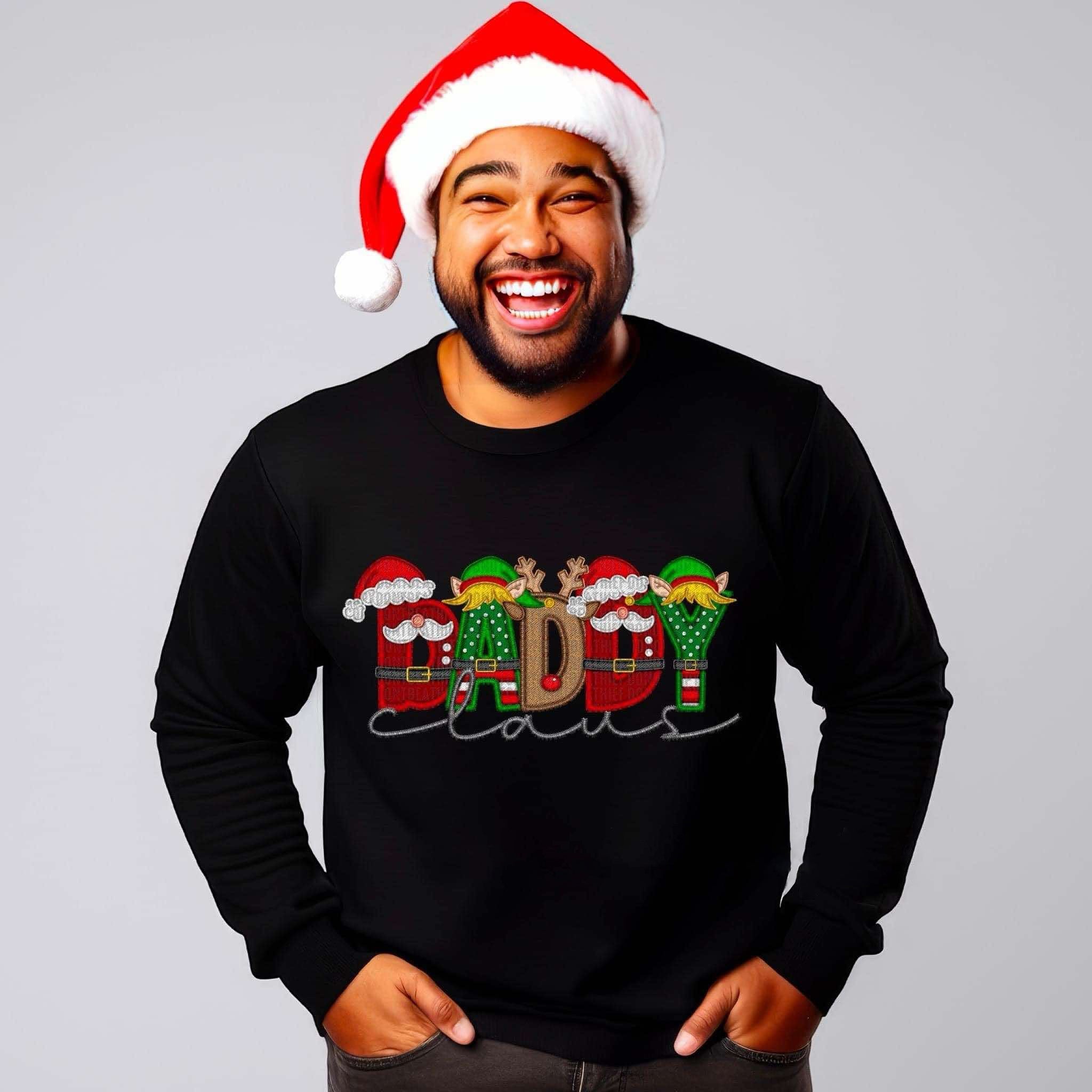 Personalized Christmas Style Family Claus Sweatshirt