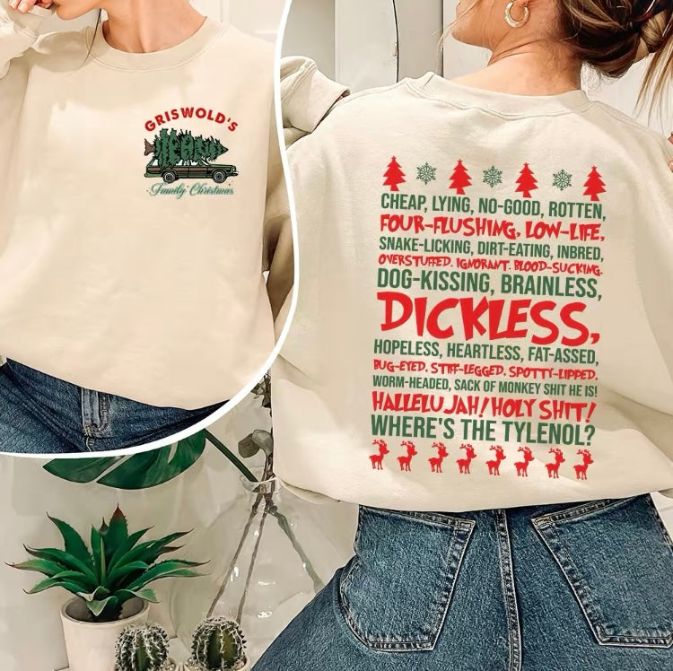 Griswold Family Funny Christmas Sweatshirt