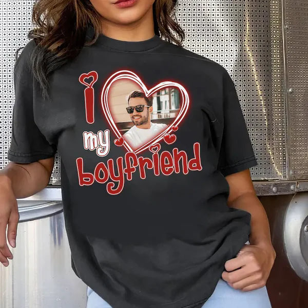 Customized  Boyfriend/Girlfriend Photo Tee💗 Crewneck💗 Hoodie