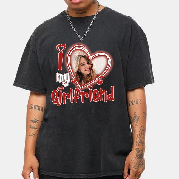 Customized  Boyfriend/Girlfriend Photo Tee💗 Crewneck💗 Hoodie