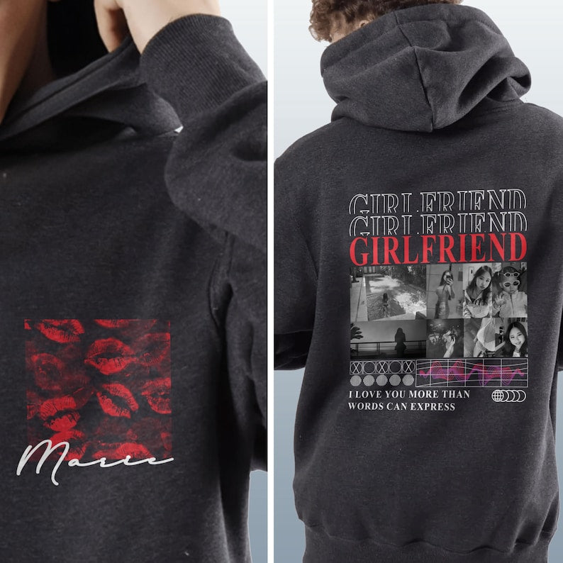 Personalized Photo Hoodie Gifts for Girlfriends