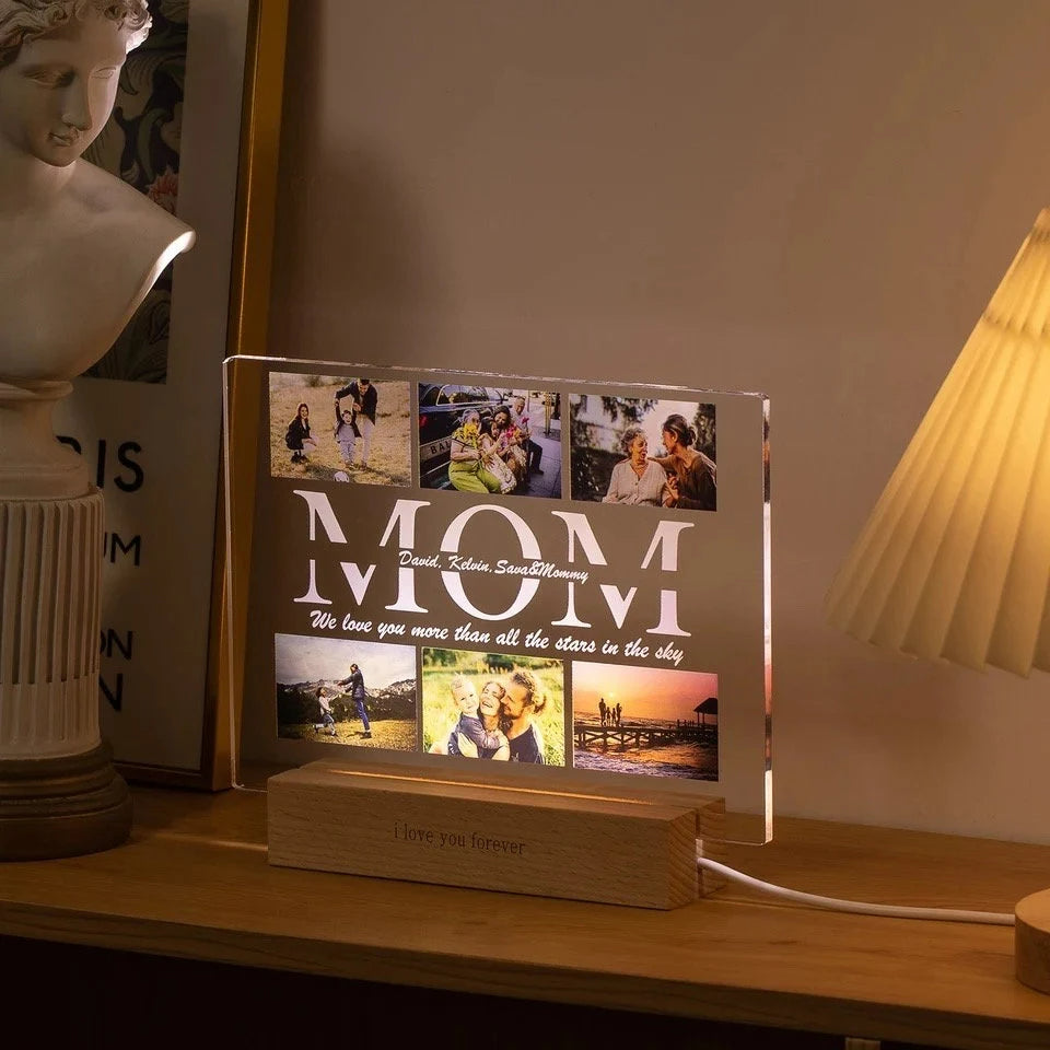 Personalised Photo Night Lights - The Perfect Gift For Mum!