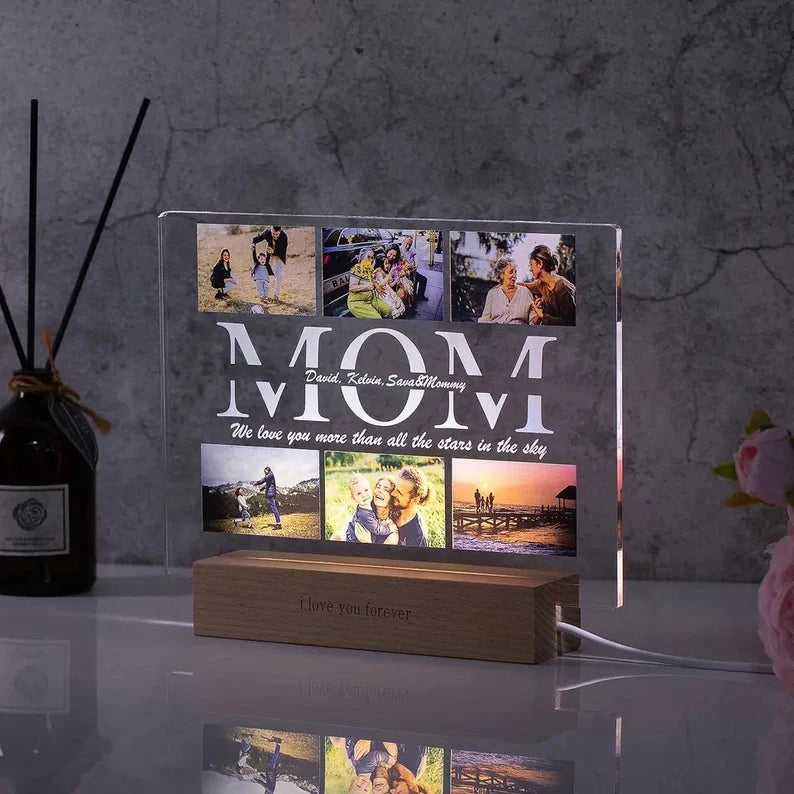 Personalised Photo Night Lights - The Perfect Gift For Mum!