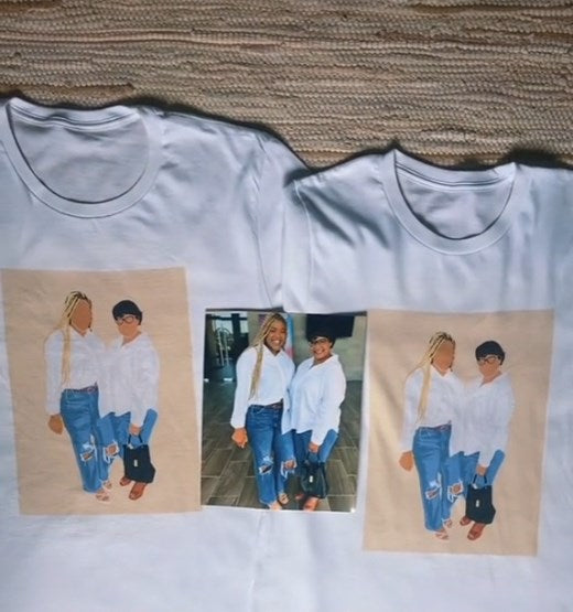 Klamay™ Custom Parent-Child  Photo Tee 💗 Crewneck 💗 Hoodie For Mother's Day Gift