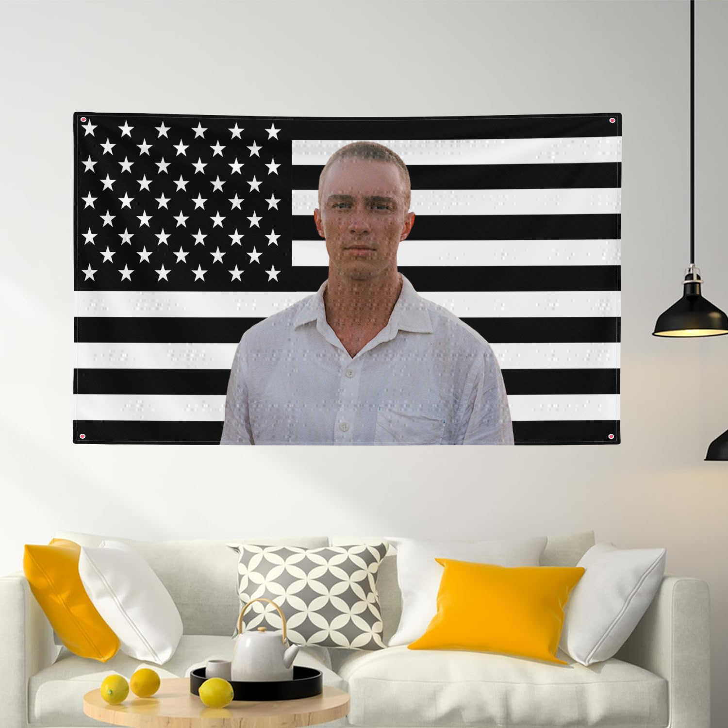 Custom Photo USA Flag